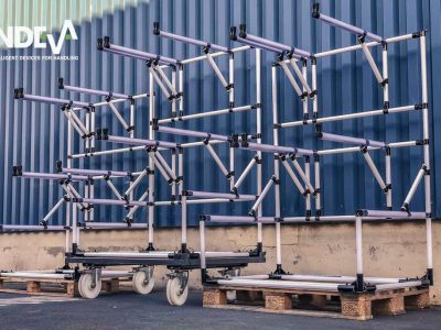 Los carros porta-piezas ofrecidos por INDEVA son ideales para la resolución de numerosos problemas y necesidades, completamente personalizables para solucionar cualquier solicitud.